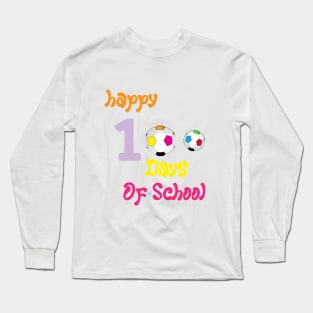 100 days of school Long Sleeve T-Shirt